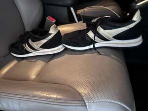 Gola Women's Daytona Mirror Sneakers in Black and Gold